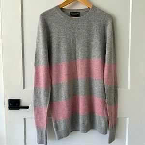 BANANA REPUBLIC Filpucci Fine Italian Yarn Women’s Striped  Sweater Size…